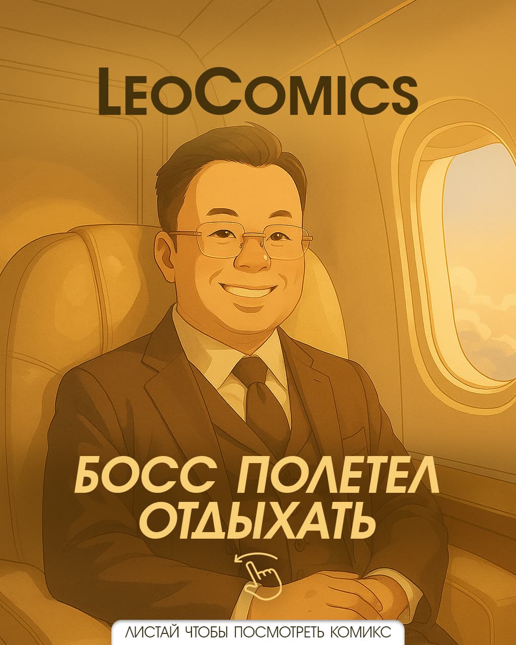 The boss flew off to rest