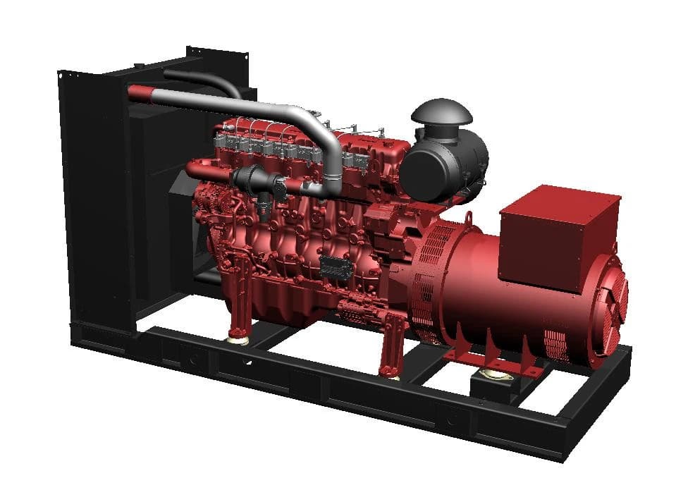 Газопоршневая установка (ГПУ) YUCHAI 1000 кВт  TH/s