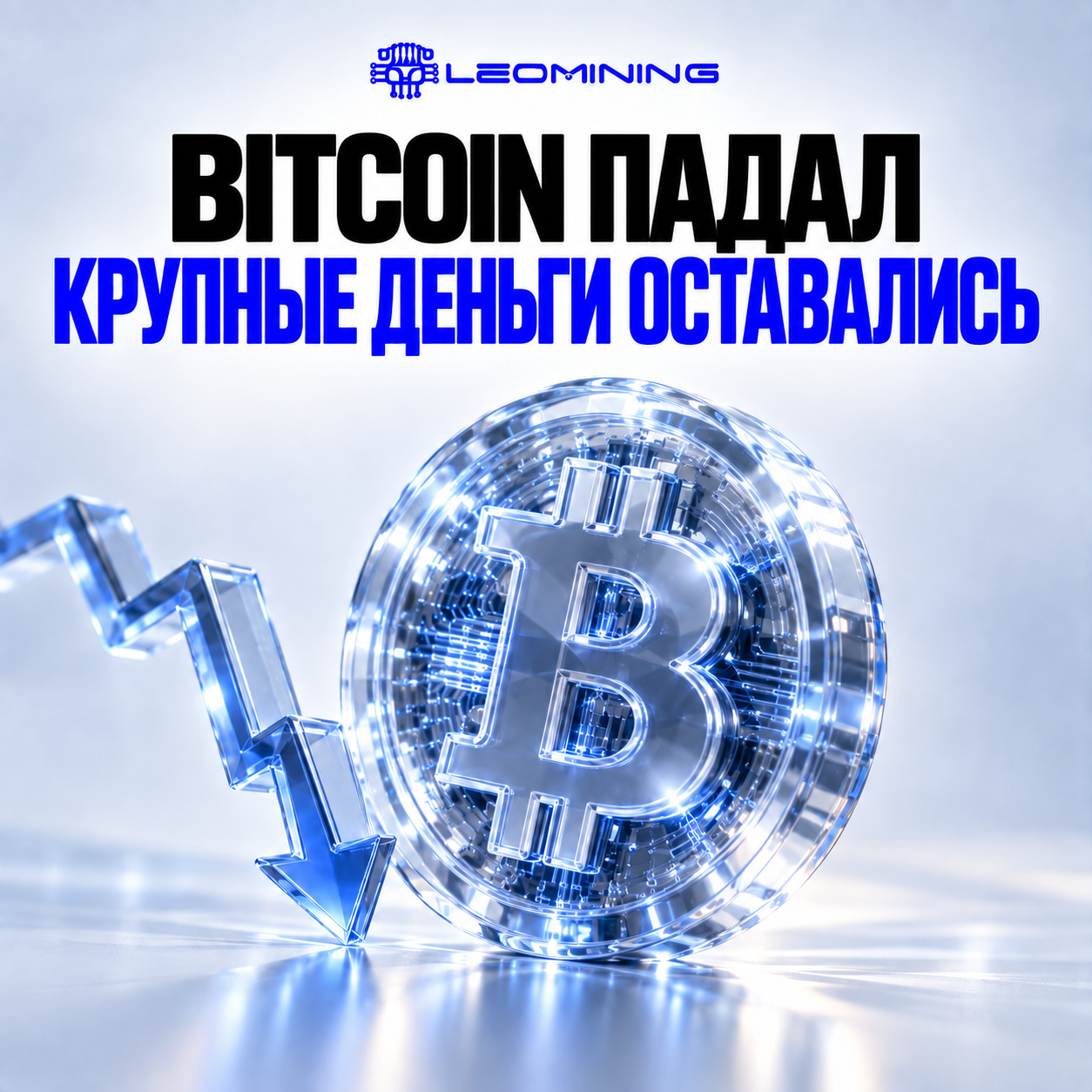 🏦 ИНСТИТУЦИОНАЛЫ НЕ ИСПУГАЛИСЬ ПАДЕНИЯ НА 50%